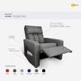 thumbnail image 2 of Sillón Reclinable Onstore Reposet London Lino Gris, 2 of 10