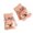 Pink, variant on Xijirk Kids Christmas Reindeer Knit Mittens Flip Top Convertible Fingerless Warm Plush Lined Children Winter Gloves for Toddlers Boys Girls Outdoor Play Pink,One Size