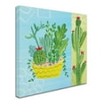 thumbnail image 2 of Trademark Fine Art 'Cacti Garden IV no Birds' Canvas Art by Farida Zaman, 2 of 3