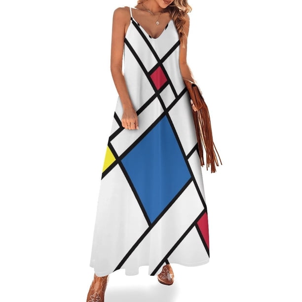 Vestido sin mangas Bauhaus vestidos con mangas largas vestido de mujer vestido de cumpleaños para mujer