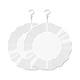 thumbnail image 1 of Riwesomey Viento de aluminio del hilandero del viento de la sublimación del hilandero del viento de los hilanderos de la sublimación 3D de 10 Artesanía Tipo de onda, 1 of 6