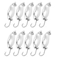 thumbnail image 2 of 10pcs Fishing Baits, Metal Flexible Bright Colorfast Artificial Lures Tackle Accessory, 2 of 8