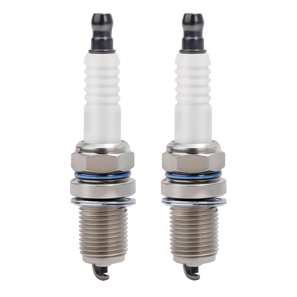 ARCADORA 2 Pack Spark Plugs Metal Ceramic for Champion RC12YC Briggs Stratton Kohler JD Gravely OEM 491055 2513212S M78543