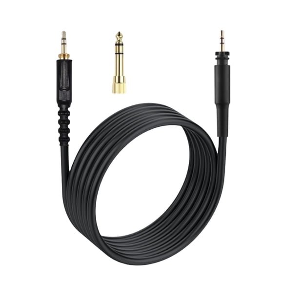 3.5mm to 2.5mm Male To Male Sound Cable Sound Transmission Cord with 6.35mm Connector for SRH840A SRH440A Headphone