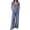 #02 Dark Blue 【Mix & Match: Stock Up on Your Favorite Colors】, variant on Women's V Neck Short Sleeve Top & Wide Leg Pants Set, Soft Nylon Spandex Loungewear, Casual 2 Piece Outfit with Stretchy Waist, for Relaxed Days, Work from Home, or | TruBelle,Black L