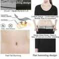 thumbnail image 4 of Trajes de Sauna sin costuras para mujer, mallas deportivas moldeadoras de cuerpo, entrenador de cintura, camisas adelgazantes, conjuntos de ropa moldeadora, 4 of 5