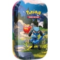 thumbnail image 1 of Pokemon TCG: Mega Evolution—Ascended Heroes Mini Tin: Riolu & Darumaka (1 Sticker Sheet, a Pokémon Art Card & 2 Booster Packs), 1 of 4