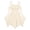 Beige, variant on ZHOGXU Kids Summer Lightweight Girls Long Sleeve Beige Bodice Ruffled Tie Straps Princess Dress Nice For Party And Dance