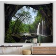 thumbnail image 2 of Tapiz para colgar en la pared JAMW paisaje natural del bosque 150X130cm, 2 of 3