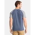 thumbnail image 2 of George Men's and Big Men's Raglan Tee, Sizes S-3XL, 2 of 5