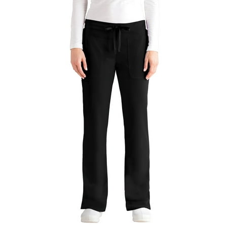 Grey's Anatomy Signature 2207 3 Pocket Low Rise Pant-Black-XS Tall