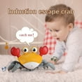 thumbnail image 3 of Electric Toy Crab with Obstacle Avoidance, with Light and Music Effect Crawling toy USB Charging,Blue Octopus, 3 of 9