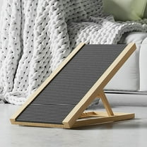 Pet Ramp Dog Ramp,Wood Folding Portable Pet Ramp for Small to Medium Dogs and Cats,Portable for Beds,4 Step/Tier Up to 200 Lbs Suitable(Upgraded) (Size : Small)