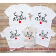 thumbnail image 3 of Camisetas navideñas divertidas a juego para toda la familia, camisetas de Papá, Mamá, Niño y Bebé, trajes navideños familiares, ropa, regalo de Navidad, 3 of 5