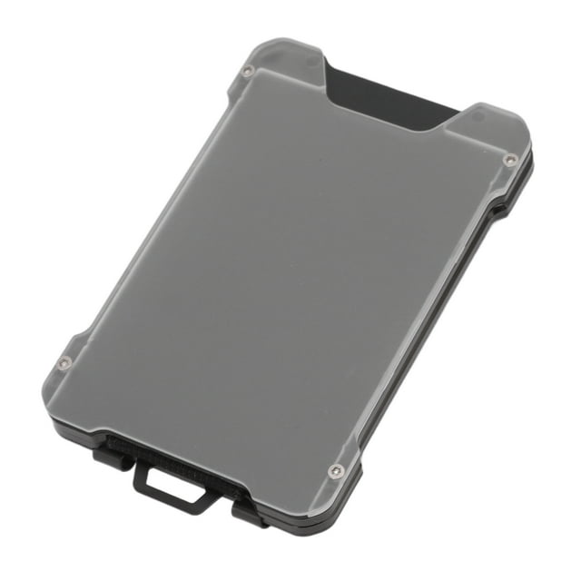Work Card Cover, Lightweight Aluminium Alloy Advanced Shielding Technology Work Name Card Holder For Hanging Tag Black,Grey
