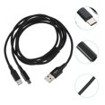thumbnail image 4 of Dual Charging Cable Nylon Braided USB Cable Phone Charger Cord Data Line, 4 of 4