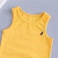 thumbnail image 6 of Kogui Undershirts for Toddler Boys Boys Summer Tank Top Solid Workout Sleeveless T-Shirts 12 18 Months (Yellow,12-18 Months), 6 of 8