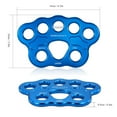 thumbnail image 4 of Rigging Plate,Outdoor 8 Plate Rescue Equipment Point 8 Plate 45kn Buzhi Plate Rusuo Outdoor, 4 of 7