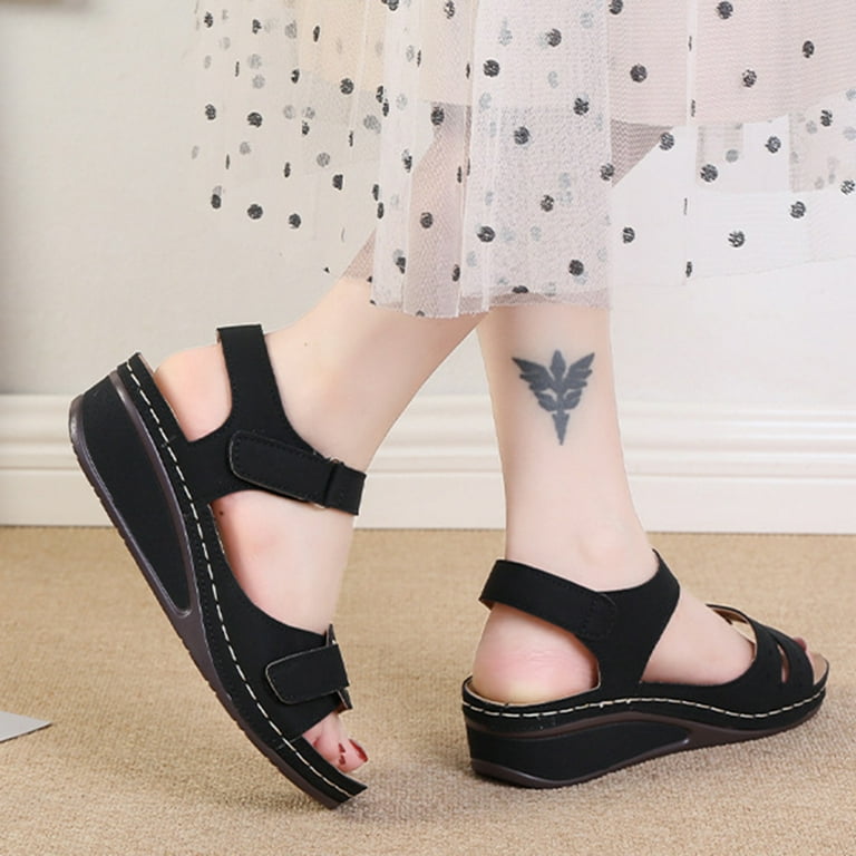 Ginger solid clearance buckle strap flats