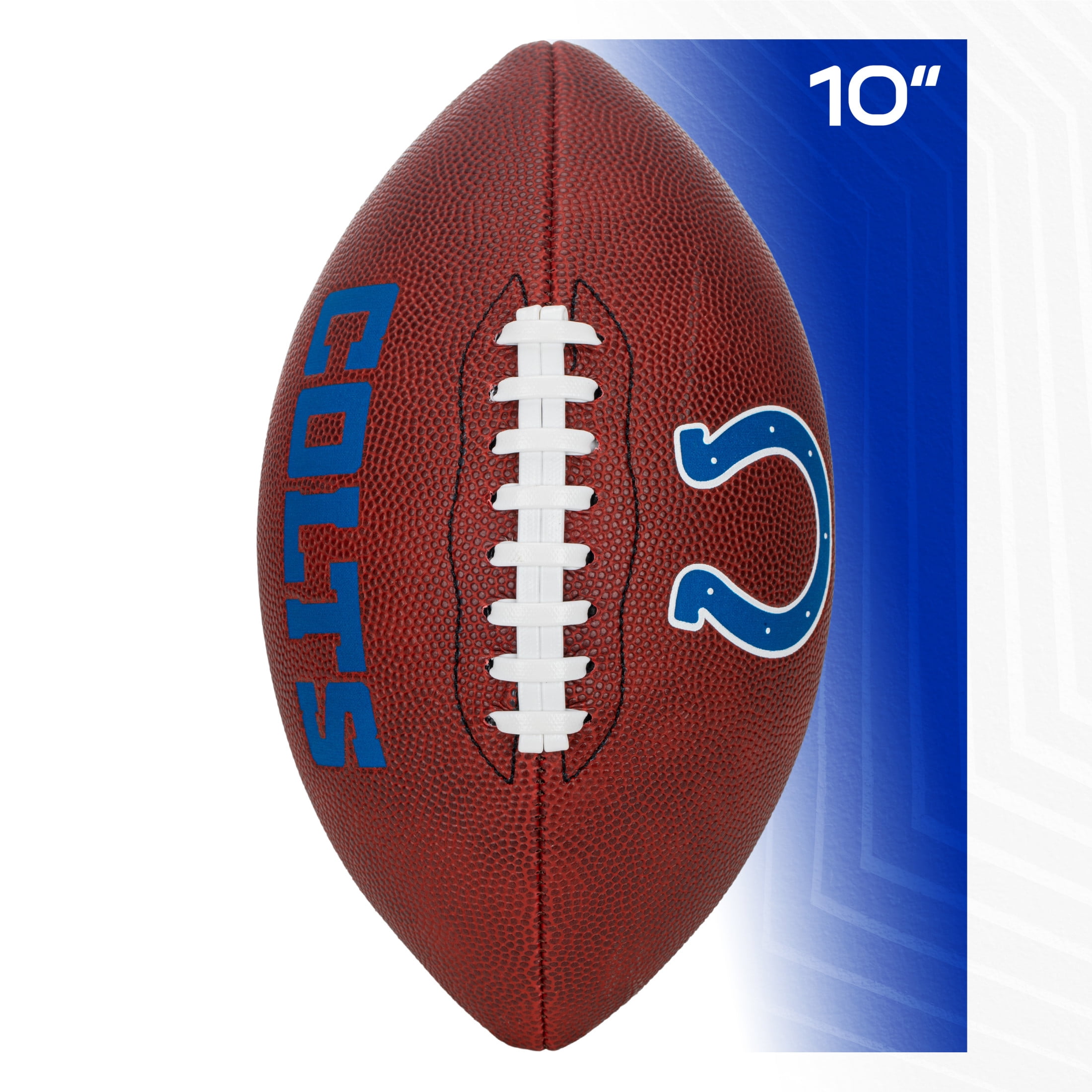 Franklin Sports NFL Indianapolis Colts Football - Youth Junior Size Football for Kids - Official NFL Team Logo + Colors Youth Football - Kids NFL Fan Shop Football
