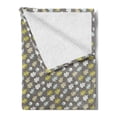 thumbnail image 2 of Acorn Soft Flannel Fleece Blanket, Simplistic Flat Art Autumn Flora Pattern with Oak Leaf and Acorn on Grungy Background, Cozy Plush for Indoor and Outdoor Use, 50" x 60", Multicolor, by Ambesonne, 2 of 5
