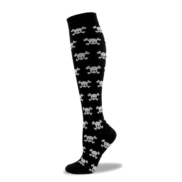 Txlixc Calcetines de compresión de Halloween, calcetines de pantorrilla elástica Txlixc moda