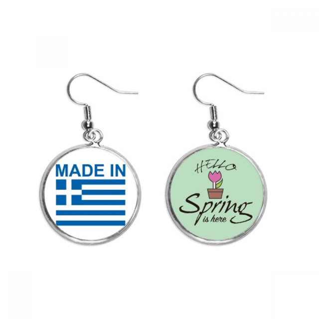 En Grecia, país de amor Colgante decorativo temporada pendientes de primavera joyas Unbranded M