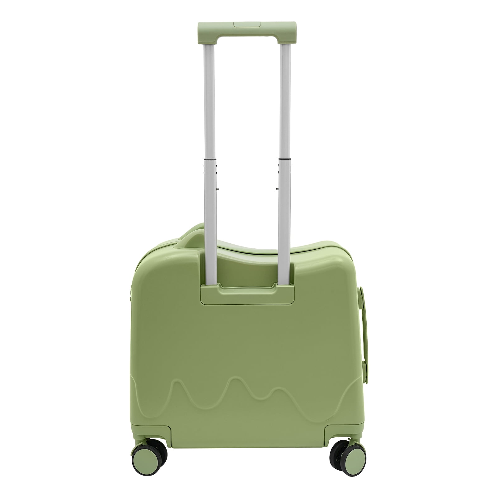 18inch,20inch ABS+PC Children's Ride-on Suitcase,Rolling Luggage with Spinner Wheels Carry Trolley with Password Lock Children's Ride On Trolley Airplane Travel