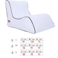 thumbnail image 5 of Soidarity Portable Lazy Air Lounge Chair Inflable Sleeping Camping Bed Beach Sofá Bolsa Deportes acuáticos blanco 70*90*65cm Soidarity HW5621-14, 5 of 5