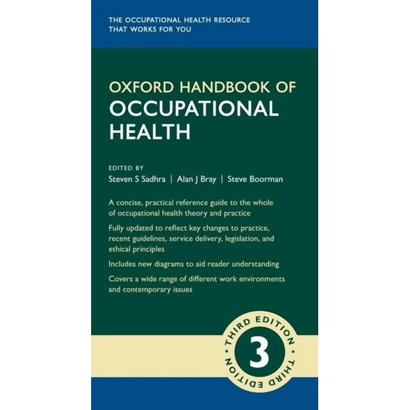 Oxford Medical Handbooks Oxford Handbook of Occupational Health 3e, (Paperback)