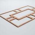 thumbnail image 5 of Ekena Millwork 15 1/2"W x 23 3/8"H x 1/4"T Large Hastings Decorative Fretwork Wood Wall Panels, Cherry, 5 of 18