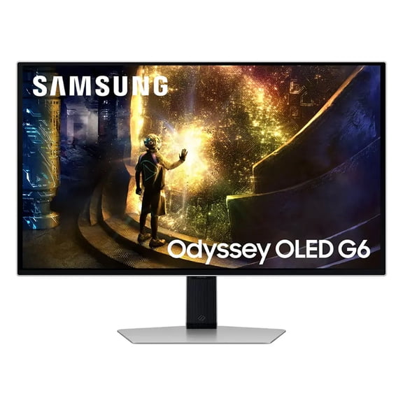 Restored Samsung 27" Odyssey OLED G6 QHD Gaming Monitor 240Hz 0.03ms LS27DG61DSNXZA (Refurbished)