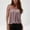 Pink, variant on ITSAME Womens Tank Tops, Pleated Front Spaghetti Strap Solid Summer Causal Blouses Black 2XL