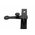 thumbnail image 3 of Renovators Supply Cabinet Catch Black Wrought Iron .375in Offset 2.5in W Set of 4, 3 of 3