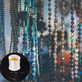 thumbnail image 4 of 2 Packs1.0mm Elastic String, Jewelry Cord, Bracelet Rope Crystal Beading Cords, Transparent Beaded Line, Can Easily Pass Through Jewelry, Suitable for DIY Making (2Pack 1.0mm-Brown), 4 of 5