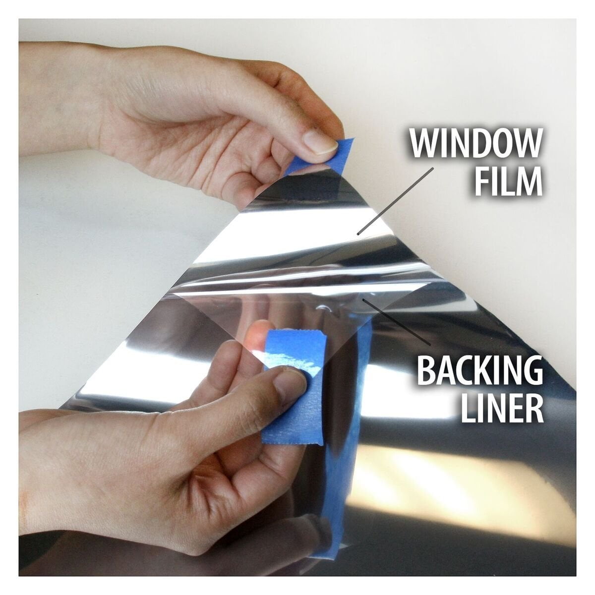 BDF RPRGY Premium Heat Control and Daytime Privacy Silver/Gray Window Film 36in X 14ft