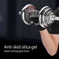 thumbnail image 3 of BOODUN 1 par de guantes deportivos antideslizantes para levantamiento de pesas con protección de medio dedo para gimnasio (S) NikouMX Deportes, 3 of 8