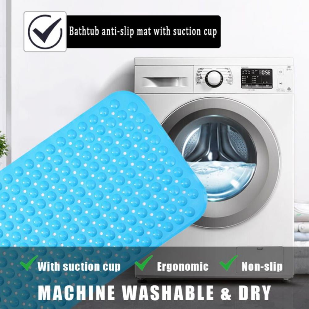 Non Slip Shower Mat Rectangle Shower Stall Mats with Suction Cups