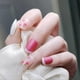 thumbnail image 4 of Short Square Press-on Nails French Style Fake Nails Press on Nails for Women and Girls, 4 of 5
