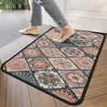thumbnail image 4 of Multicolor Ethnic Mandala Pattern Door Rugs,Washable Non Slip Door Mats Indoor,Decorative Door Mats,Entry Mat Indoor for Entrance,Bedroom,Kitchen,Bathroom,30"x17", 4 of 6
