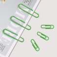 thumbnail image 3 of HAOAN Vinyl Coated Paper Clips  Assorted Size  400 Piece Pack, 3 of 6