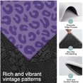 thumbnail image 3 of Purple Leopard Print Kitchen Rugs Sets Of 3,Kitchen Runner Rugs Non Skid Washable,Decorative Kitchen Floor Mats for Kitchen,Sink,Laundry,17"x30"+ 17"x47" + 17"x59", 3 of 6
