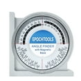 thumbnail image 1 of Magnetic Angle Finder Locator Mini Inclinometer Measurement Tool Protractor Tilt Level Meter Dual Level Bubble Back Comparison Table, 1 of 7