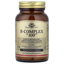 Solgar B Complex "100", 50 Vegetable Capsules