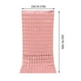 thumbnail image 2 of Clearance Sequin Wall Curtain Long Square Glitter Fabric Backdrop Wedding Birthday Party Decoration Photo Booth Home Event Background Bling Sparkle Hanging Panel, 2 of 2