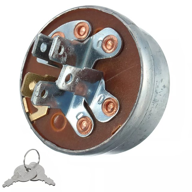 Interruptor arranque con 2 llaves encendido llave 5 pines para Tractor MTD 725-0267 925-0267