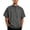 Dark Gray, variant on T Shirts for Men Half Zip Mock Neck Short Sleeve Loose Fit Moisture Wicking Casual Summer Shirt Lightweight Training Tees Camel 4XL