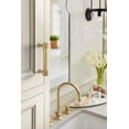 thumbnail image 2 of Amerock Farewind 3-3/4 inch (96mm) Center-to-Center Champagne Bronze Cabinet Pull, 2 of 6