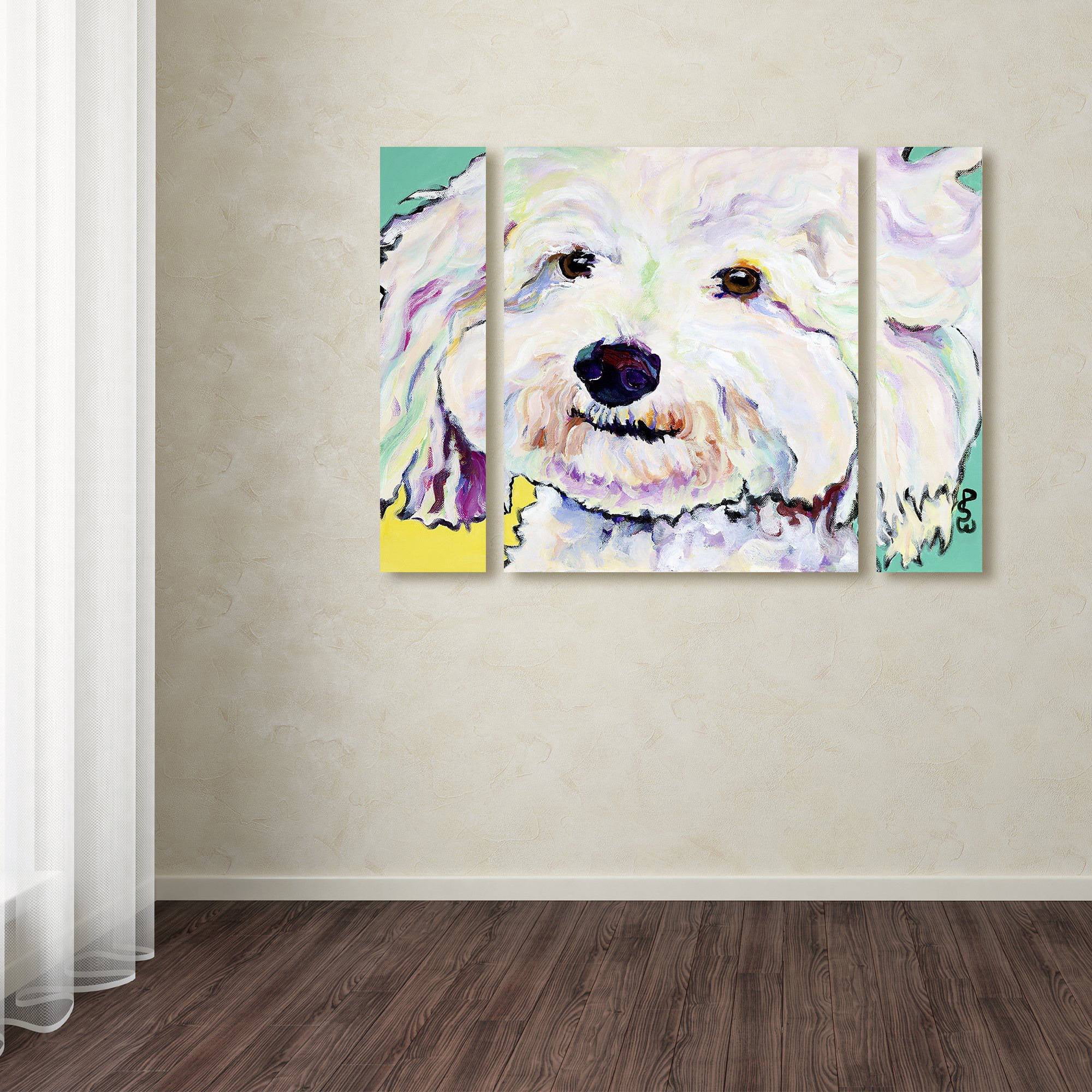 Pat Saunders-White "Buttons" Multi Panel Art Set