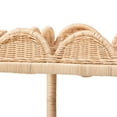 thumbnail image 4 of bali & pari Eloisa Natural Rattan End Table Handwoven Wicker 2-Tier Side Table, 4 of 8